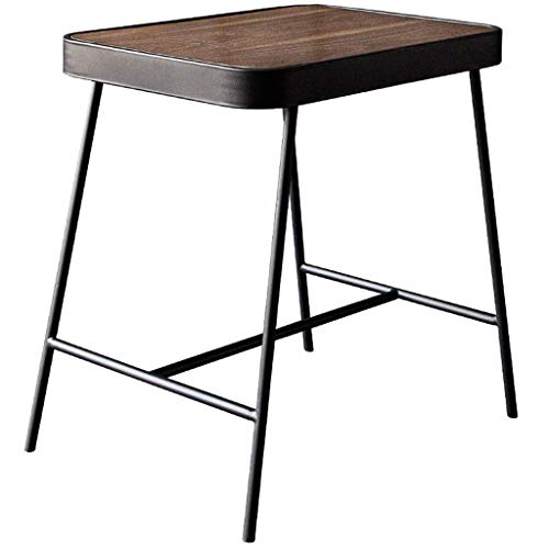 Tall Coffee Table Wooden Tabletop Metal Frameiving Room Sofa Bedroom B