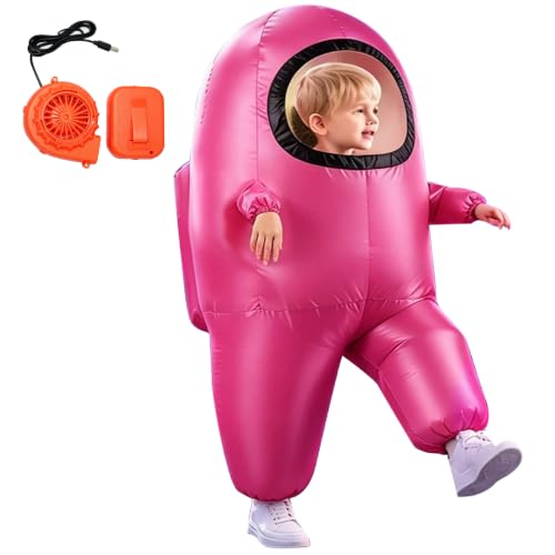 Timisea astronaut costume inflatable costume Funny Halloween Spacesuit Party School Masquerade Game Fans