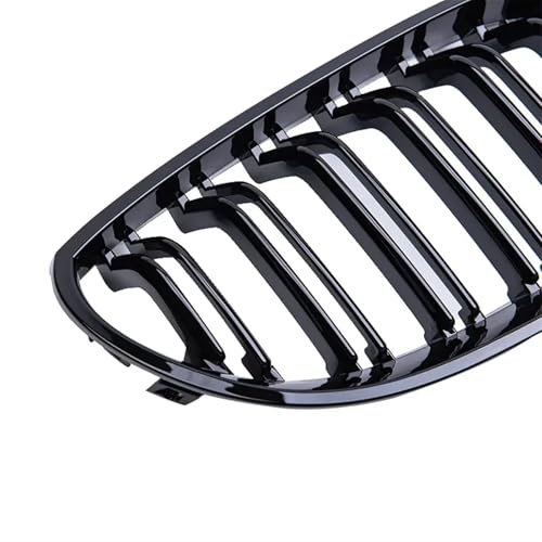 Rejilla parachoques para coche compatible con Serie 5 E60 E61 2003-2009 de doble listón 4