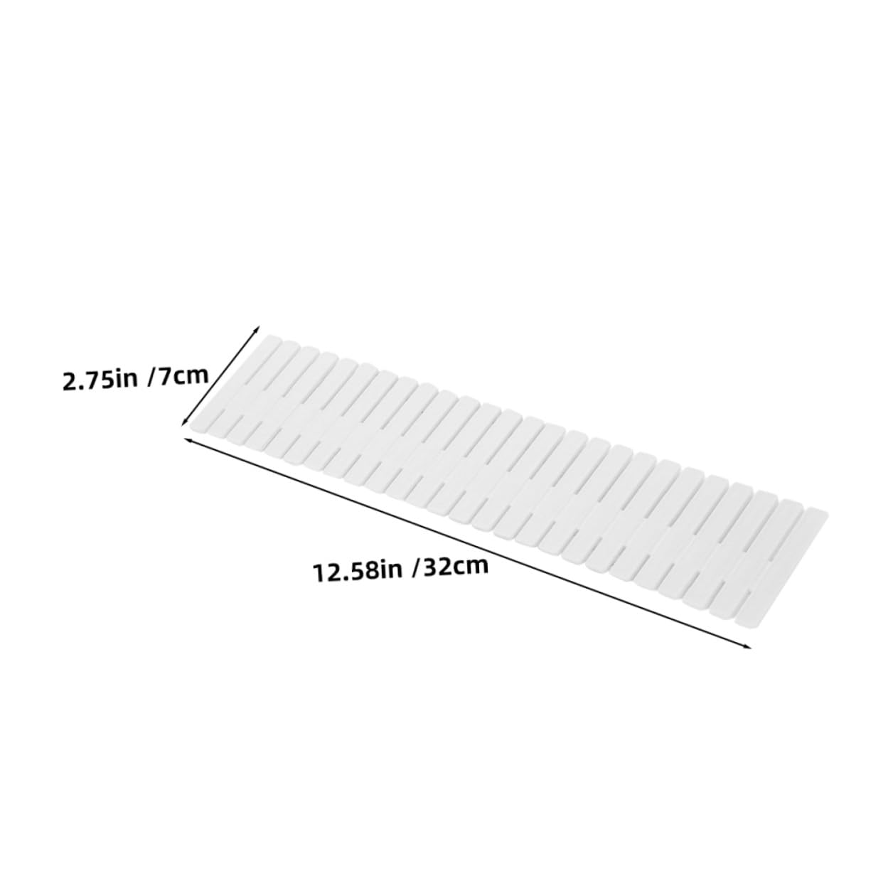 VICASKY 16 Stück Verstellbare Schubladenteiler Kunststoff Raster DIY Organizer für Unterwäsche Socken Kosmetik Schlafzimmer Büro Aufbewahrung