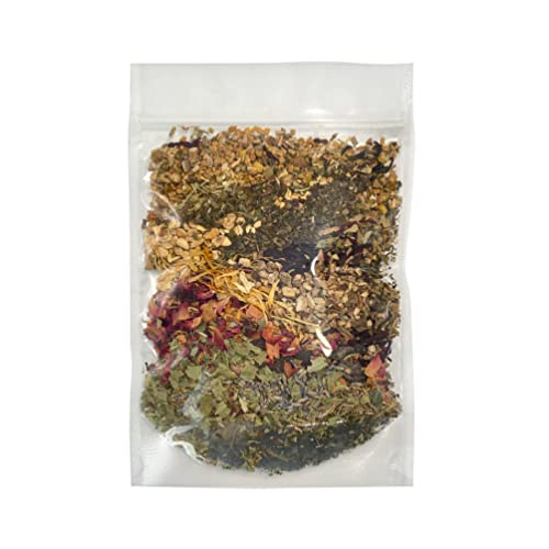 Well's Herb / Herbal Ayurvedic Hair Oil Mix 18 Kinds Of Herb Mix 2.5Oz(70G) / Provides Shiny Hair Promotes Hair Growth Reduces Hair Fall #TOP2