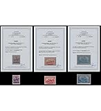 ungebrauchte briefmarken Goldhahn Markenqualität Goldhahn Danzig Nr. 47-49 ungebraucht mit Fotoattest Gruber Briefmarken für Sammler