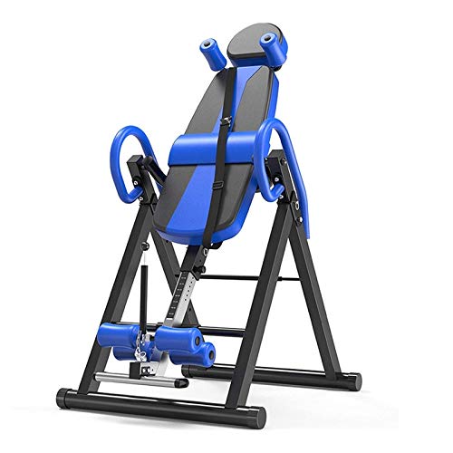Inversion Table Multifunctional Inversion Equipment Foldable Back Stretcher Machine Heavy Duty Trainer for Home Fitness Massage