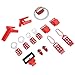 Lock Out Tag Kit, Nylon Lock Bag with Padlocks, Circuit Switches, Lockout Devices, Industrial Adjusted, Complies with OSHA Standards