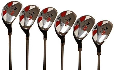 Men’s Majek Golf All Hybrid Partial Set, which Includes: #5, 6, 7, 8, 9, PW Senior Flex Right Handed New Utility “A” Flex Club