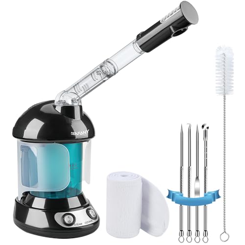 DENFANY Nano Ionic Facial Steamer with Rotating Arm