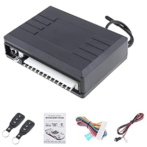 Universal 12V Car Auto Remote Central Kit Door Lock Locking Vehicle Keyless Entry System with Remote Control Car Alarm System