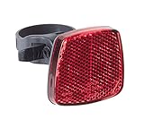 Busch & Müller Unisex – Erwachsene Standard Rückstrahler, rot, Einheitsgröße