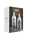 KitchenCraft World of Flavours Vinegar and Oil Bottle Set, Ceramic, Multi-Colour, 5 ml - Image 5