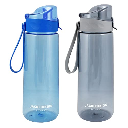 Garrafa de Água 1200ml Squeeze Academia Caminhada Com Alça Cor:Cinza
