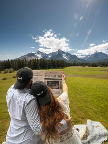 Image of Mom and Dad Hats Adjustable Matching Couple Hats