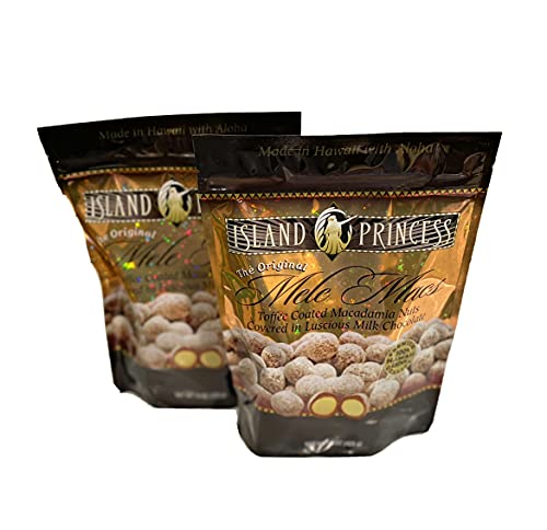 Island Princess 3 set - Mele Macs Toffee Coated Macadamia Nuts Covered in Milk Chocolate (15 Ounce Bag), 1.0 Count image 2