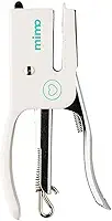 Mimo Kit Mini Grampeador Profissional com 1000 Grampos Coloridos - Grampeia até 22 Folhas Por Vez - Comporta até 50 Grampos - Feito em Metal, Aumentando sua Durabilidade