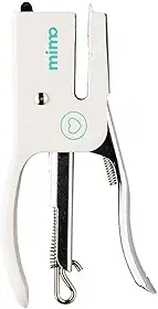 Mimo Kit Mini Grampeador Profissional com 1000 Grampos Coloridos - Grampeia até 22 Folhas Por Vez - Comporta até 50 Grampos - Feito em Metal, Aumentando sua Durabilidade