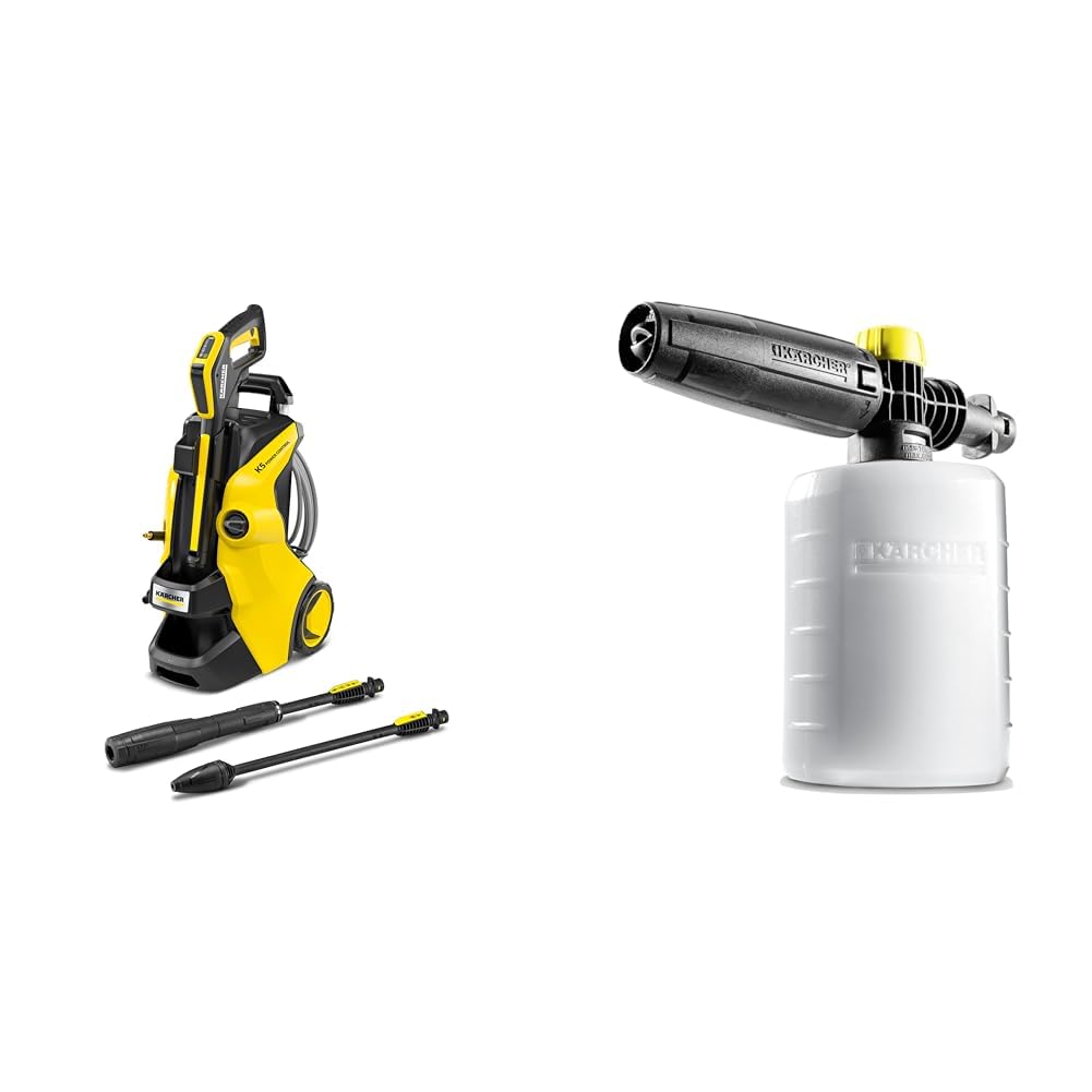 Kärcher K 5 Power Control Flex Car & Home Pressure Washer, pressure: max. 145 bar, flow rate: 500 l/h, area: 40 m²/h, water filter, 13 kg, high-pressure gun, dirt blaster, spray lance, Home Kit — view 15