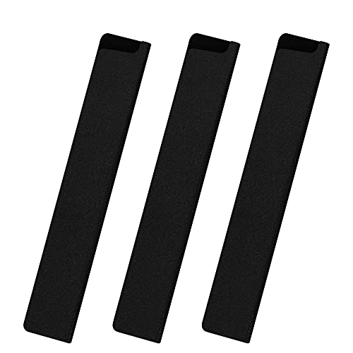 XYJ Slicing Knife Sleeves Universal Knife Edge Guards Set of 3 Kitchen Knife Sheath ABS Knife Cover Knife Case Blade Protectors for Slicing Carving Knife Meat Cleaver(Knives Not Included)
