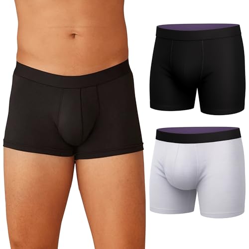 MeUndies – Men’s Trunks – 3” Inseam with Breathable and Comfortable Tencel UltraModal Fabric – 3 Pack