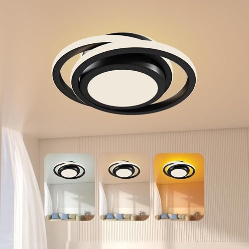 Luminária de Teto 32cm Bivolt 28W Led Lustre Redonda, Plafon com ...