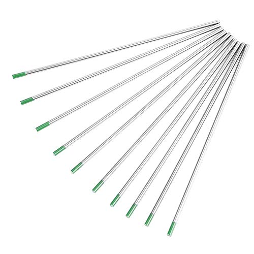 Elettrodo di tungsteno puro - 10 pezzi Elettrodi