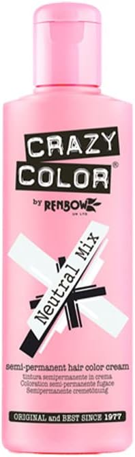 Renbow Crazy Color Semi Permanent Hair Color Cream Neutral No.31 100ml