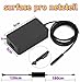 Surface Pro Ladekabel 44W Microsoft Surface Ladekabel 15V 2.58A Surface Ladekabel für Surface Laptop4/3/2/1,Surface Book1/2,Surface Pro X/Pro 8/Pro 7/Pro 6 /Pro 5/Pro 4,Surface Go,mit USB-Anschluss