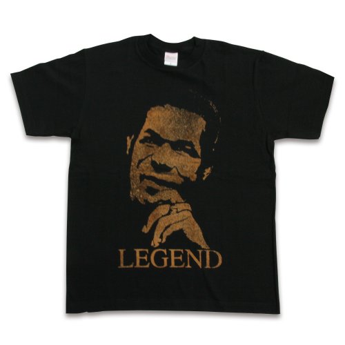 カープ公認グッズ 衣笠シリーズ レジェンド Tシャツ (M, ブラック)