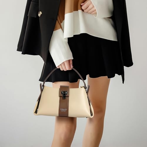 Image of EXOTIC Premium Stylish Dual Tone Elegant Buckle Hand & Sling Bag - Cruise Couture Collection