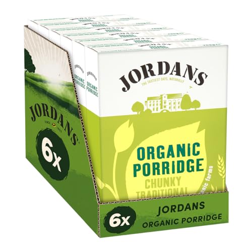 Jordans Organic Porridge Oats 750 g (Pack of 6)