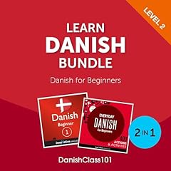 Learn Danish Bundle: Danish for Beginners (Level 2) Audiolibro Por Innovative Language Learning LLC arte de portada