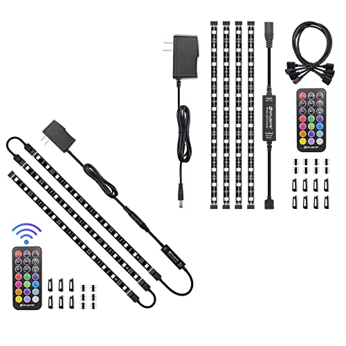 Tira LED flexible multicolor HitLights con control remoto miniatura 1