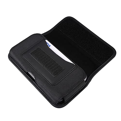 Bolsa de telefone Coldre de cinto de celular de náilon resistente para Galaxy S23+,S22+,S21+,S20+,No