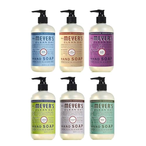 Mrs. Meyer’s Clean Day Liquid Hand Soap Refill 6 Scent Variety