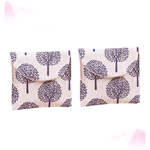 YARNOW 2 Pçs Carteira Para Bolsa De Higiene De Viagem De Grande Capacidade Carteira Bolsas De Períod