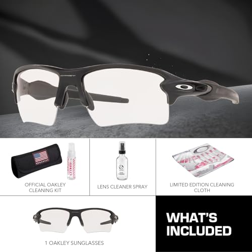 Image of Oakley FLAK 2.0 XL OO9188 Rectangle Sunglasses With Official Eyewear Kit | Men's & Women's Sunglasses
