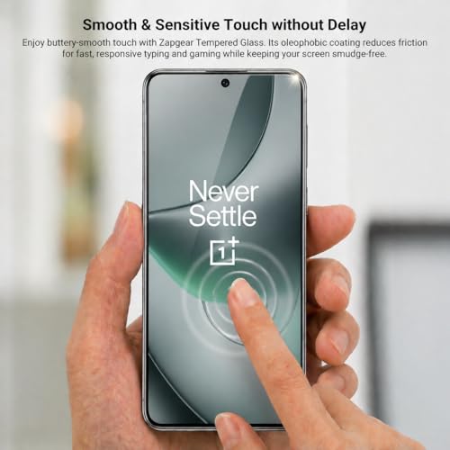 Image of Premium Tempered Glass for OnePlus Nord 4 5G | Edge-to-Edge Protection | 9H Military Grade Hardness | Bubble-Free & Case Friendly HD Clear Screen Protector