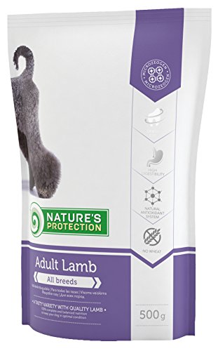 Nature 's Protection Dog Adult with Lamb, 1er Pack (1 x 500 g) Cover
