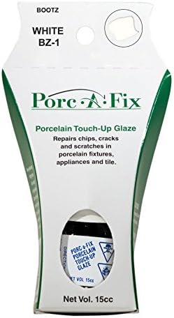 Bootz Porcelain Touch-up Repair Glaze Paint, White (BZ-1)