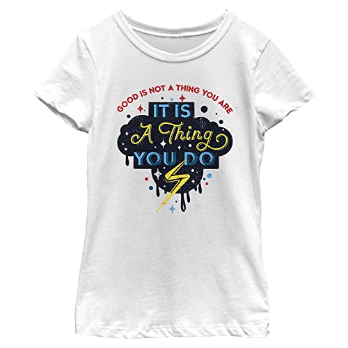 T-shirt Marvel fille blanc ne se déforme pas manches courtes XL