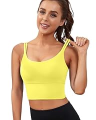 Yellow Sports Bras