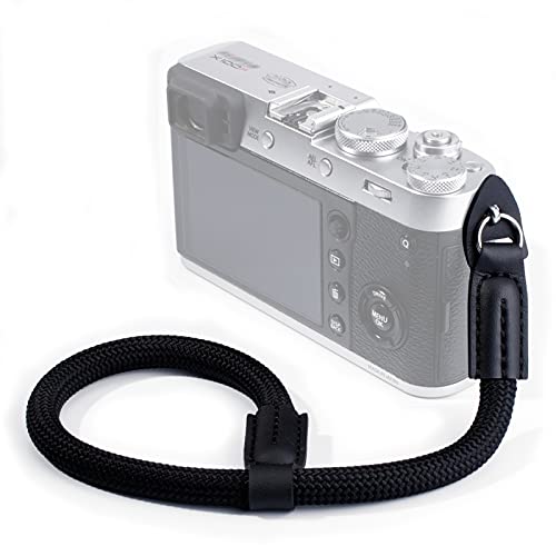 VKO Kamera Handschlaufe Kameragurt Kletterseils Handgelenk-Schlaufe Trageschlaufe geeignet für Sony A6100 A6600 A6400…