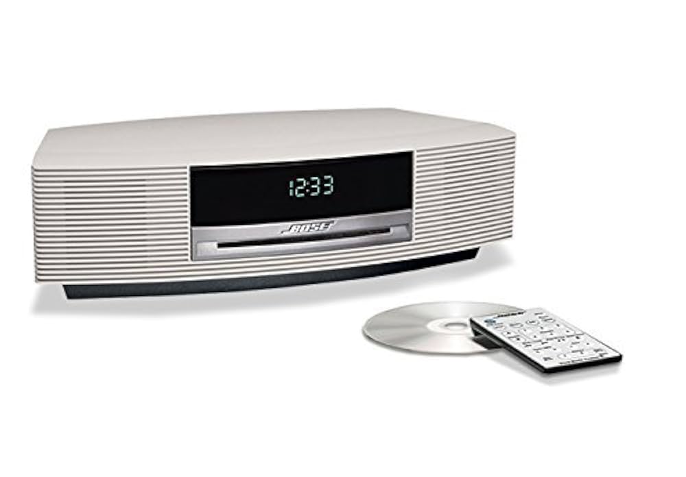 Bose Wave Music System Ⅵ(シルバー) Bose System muzyczny Wave Radio / CD II - platynowa biel