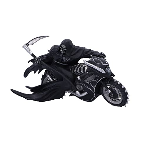 Nemesis Now James Ryman You Can’t Outrun the Reaper 22.5cm, Resin, Black, Biker Reaper Figurine - Image 2