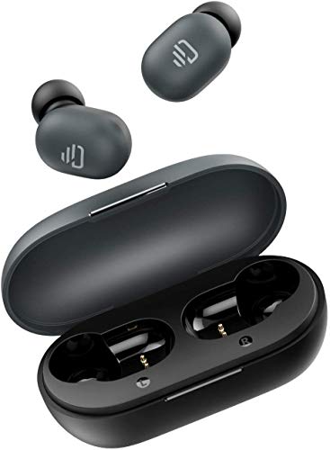 Dudios True Wireless Earbuds, Bluetooth 5.0 Free Mini Earphone with 7.2mm Enhanced Drivers(Smart Touch, Easy-Pair, Built-in Mic, 15 Hours Playtime)