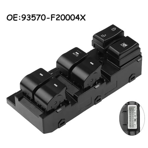 Interrupteur de fenêtre électrique 93570-F20004X commande gauche - 5