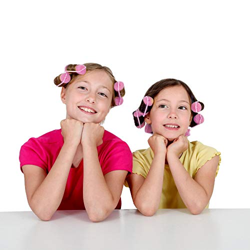 36 Pieces Foam Sponge Hair Rollers - Soft Sleeping Hair Curlers Flexible Hair Styling Curlers Sponge Curlers For Hair Styling (Pink) #TOP6