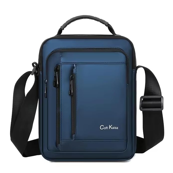 Messenger Bag- Multi-Pocket Purse Handbag Crossbody Bag Hiking Traveling Bag for Men and Women| Cross Body Sling Shoulder Bag with Adjustable Strap | Travel Mini Document Carry Chest Bag-image-49