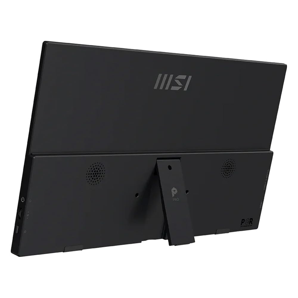 MSI　PCモニター　15.6型 /フルHD(1920×1080) MONITOR 15.6'' MSI PRO MP165 E6 FULL HD 1920x1080 60HZ 4MS 9S6