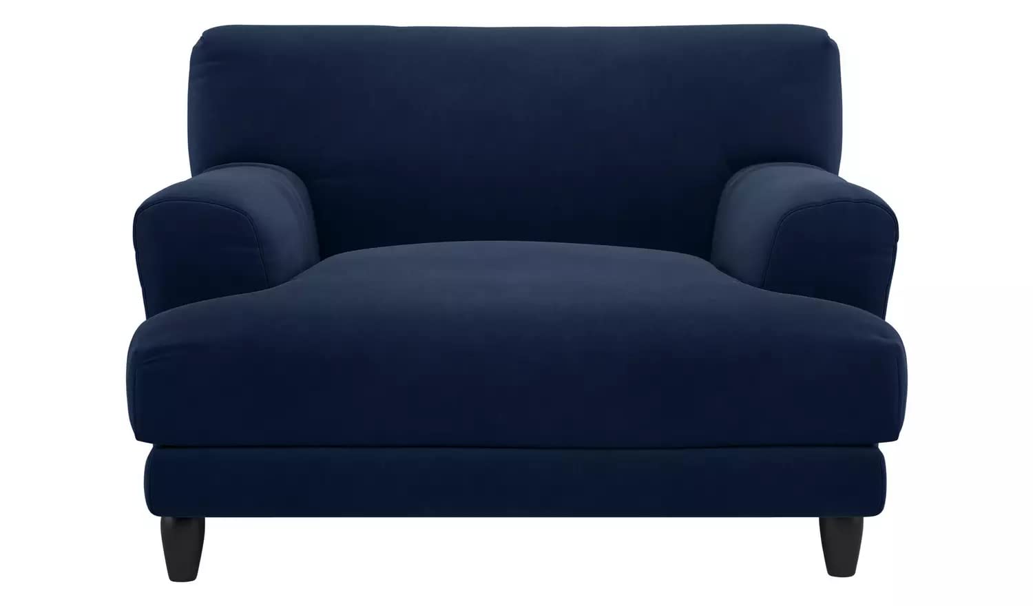 Homax. SF122 Solid Sal Wood Suede Velvet Upholstered Sofa 1 Seater for Living Room Furniture, Royal Blue Color - Review, Price and Buying Guide