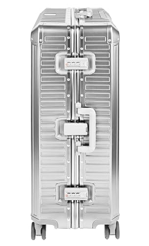 All Aluminum Luggage Suitcase 3 Sizes (20",26",29") TSA Lock Carry On Silver (29")3