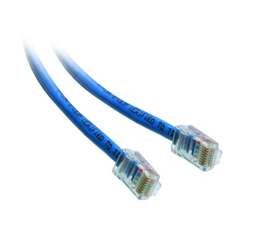 Image of C2G 24358 Cat5e Cable - Non-Booted Unshielded Ethernet Network Patch Cable Multipack (25 Pack) Blue (7 Feet, 2.13 Meters)